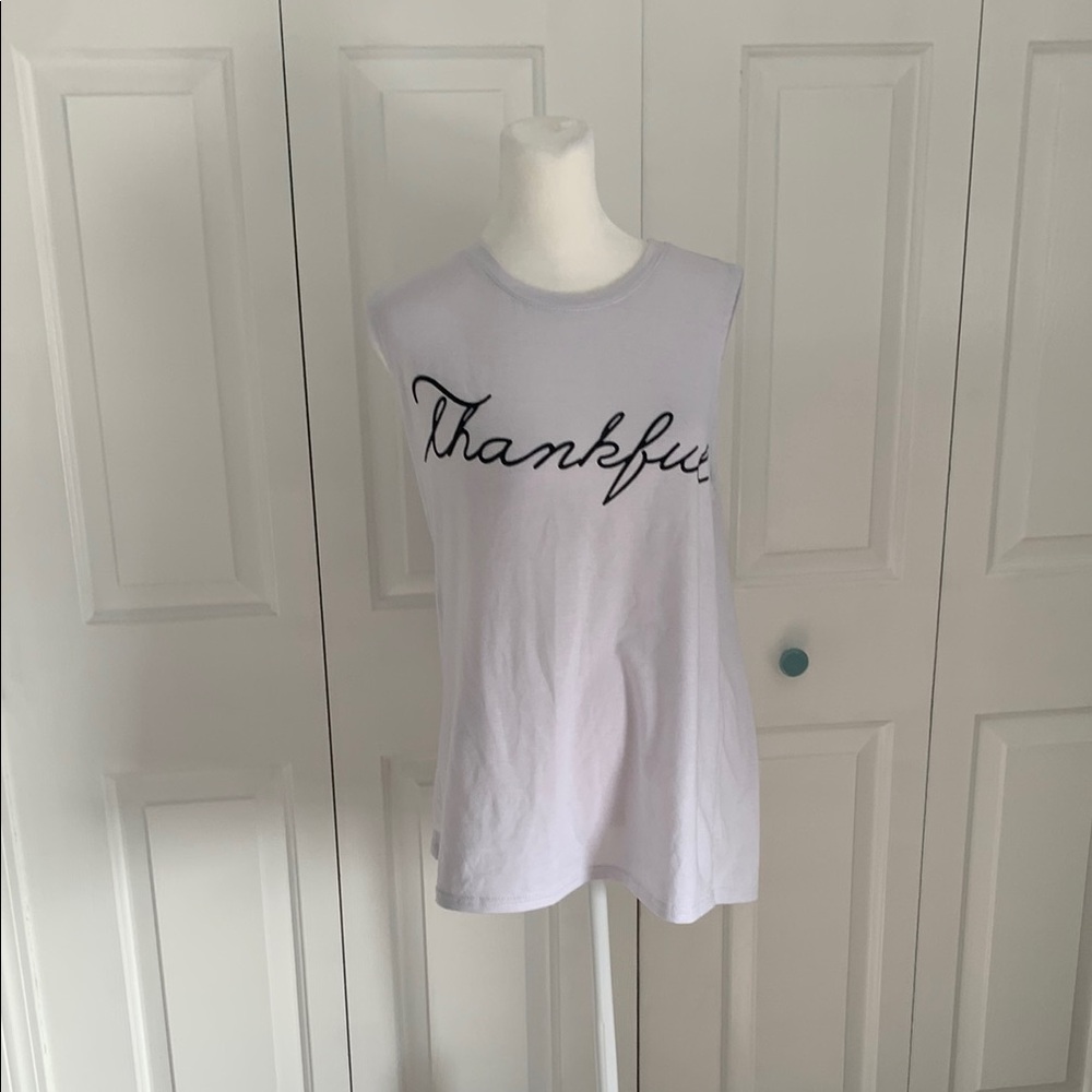 Gray Muscle Tee Top